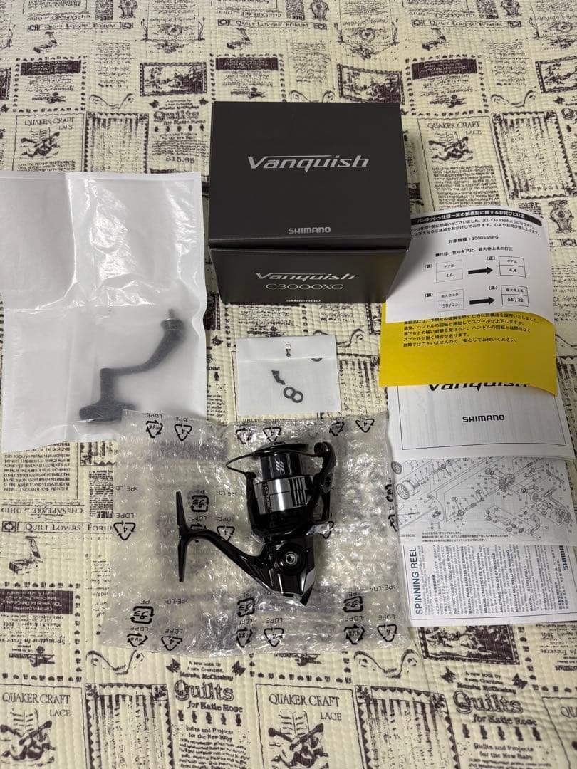 シマノ　23ヴァンキッシュ C3000XG スピニングリール