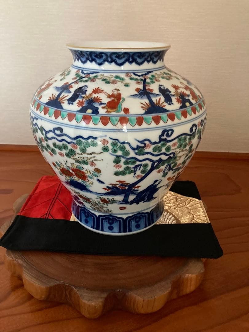 有田焼　哲山　花瓶　壺