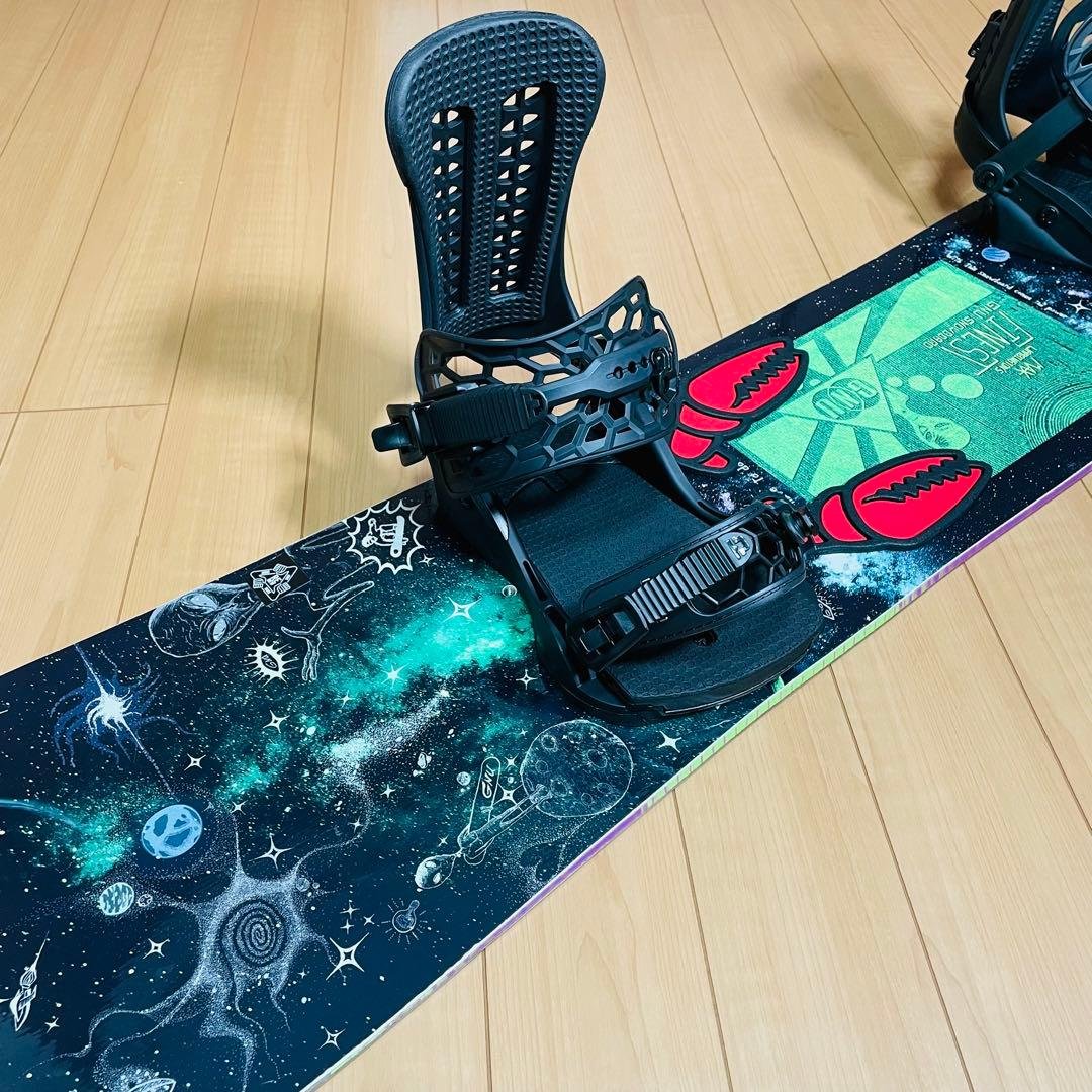 GNU FINEST 151cm スノーボード UNION TRILOGY