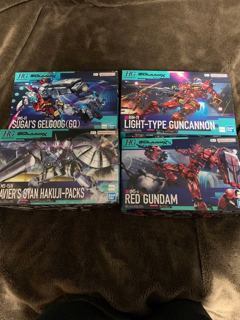 HGガンプラ 4モデルセット
