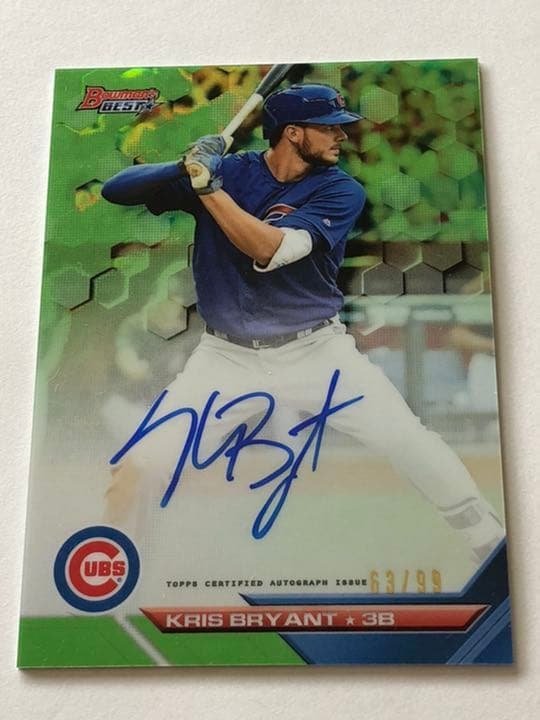 激レア! K.ブライアント 99枚限定 直筆サインカード 2016トップス