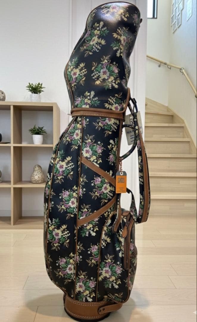 【希少・美品】KENZO GOLF フルセット 華やかな花柄バッグ & 小物付