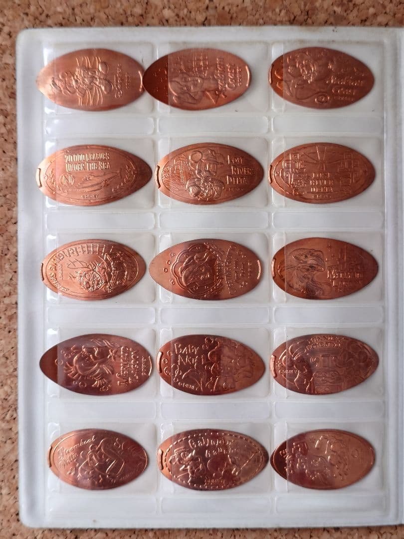 ディズニースーベニアメダル 217枚