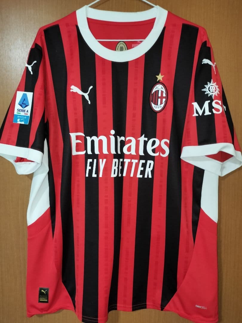 ACミラン 24/25 ホーム ユニフォーム #32 ウォーカー XLサイズ