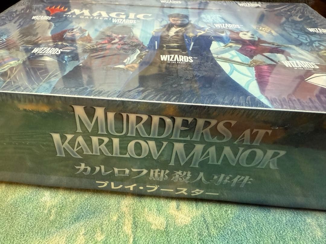 MTG カルロフ邸 プレイブースター 日本語版1Box新品未開封シュリンク付き
