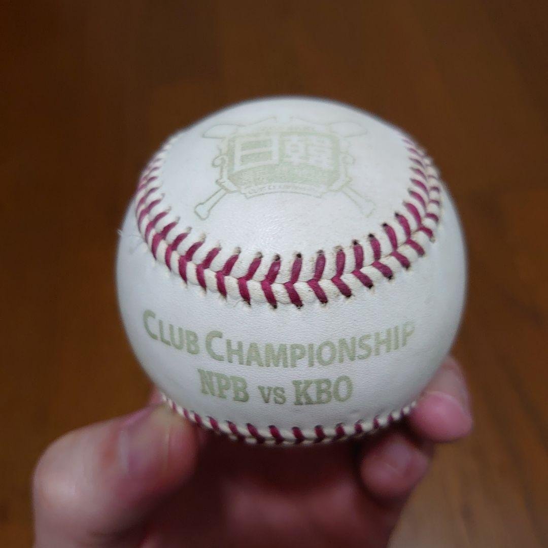 NPB vs KBO ボール 試合球