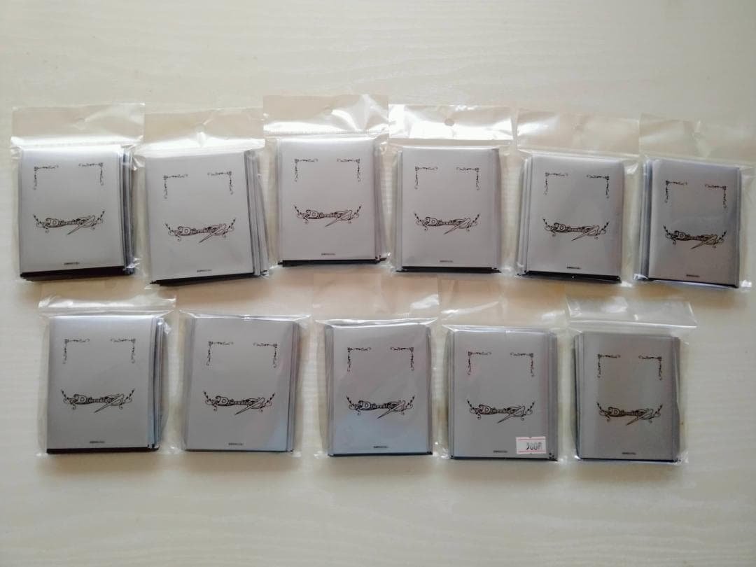 11個セット　ディメンションゼロ　オフィシャルカードスリーブ 黒 遊戯王などに