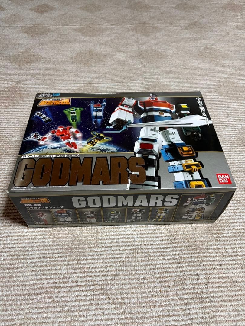 超合金魂　GX-40 六神合体ゴッドマーズ バンダイ