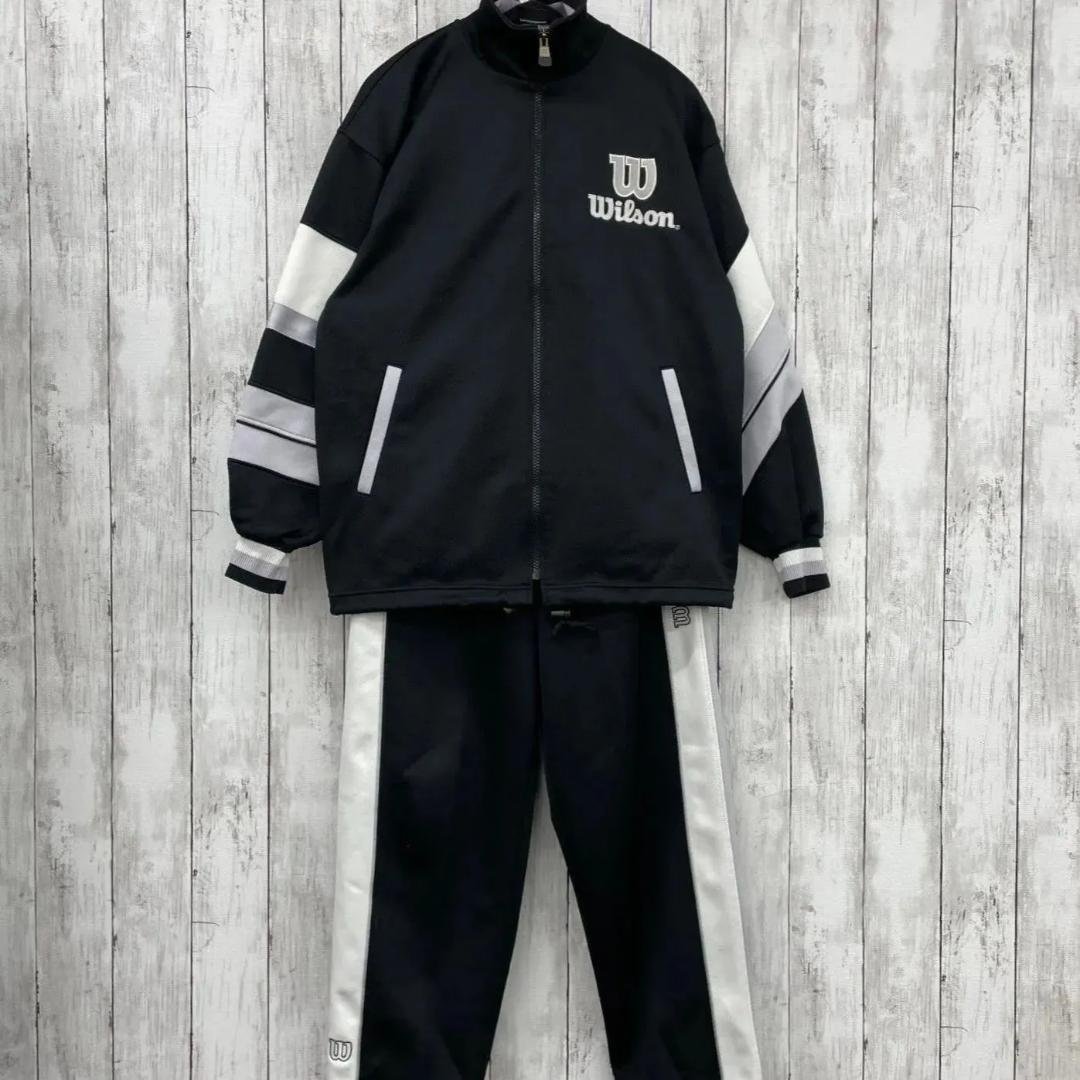 ☆ Wilson ☆ウィルソン セットアップ ビッグロゴ 90‘ｓ SS-S