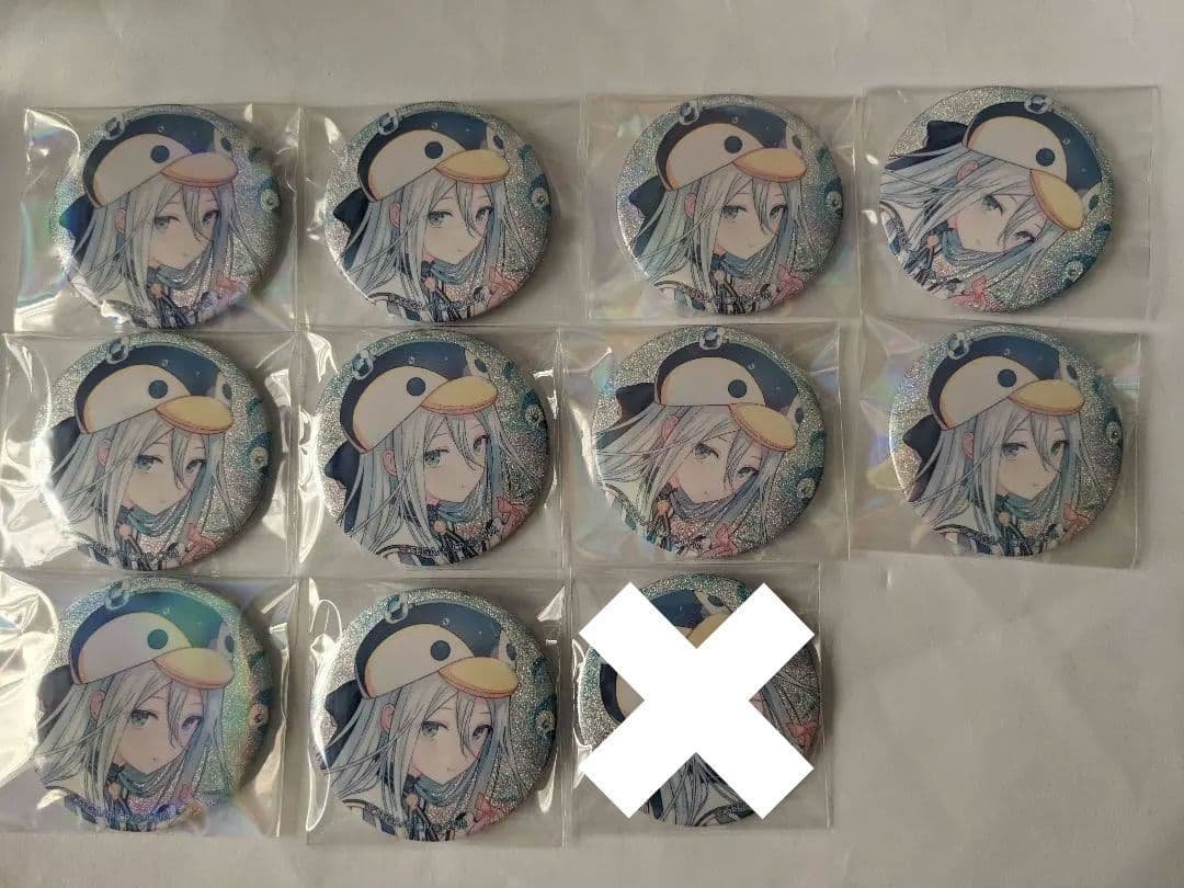 プロセカ 奏 グリッター缶バッジ