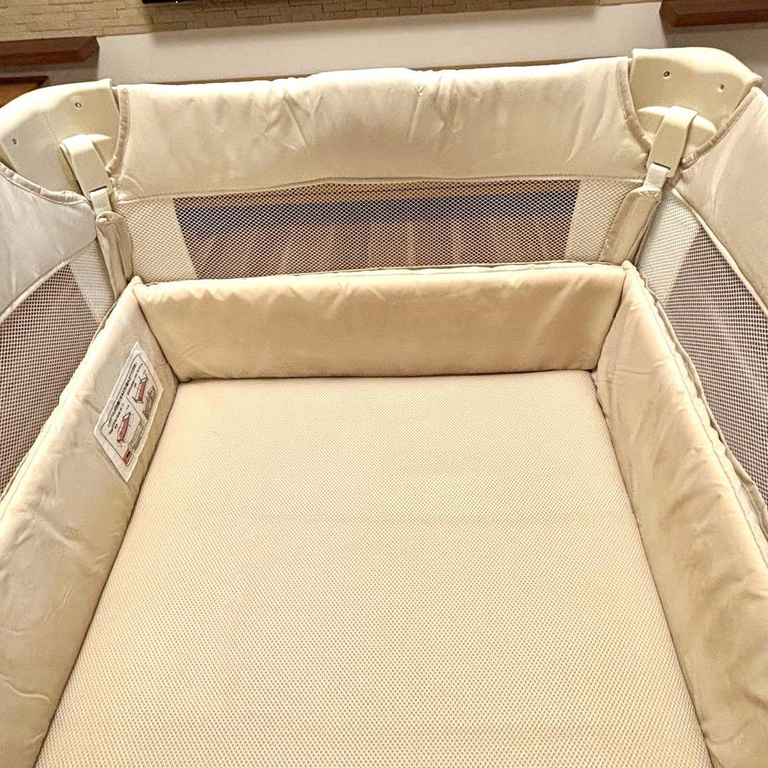 ✨️美品✨️Apricaアップリカ ベビーベッド ココネルエアー ミルク 新生児
