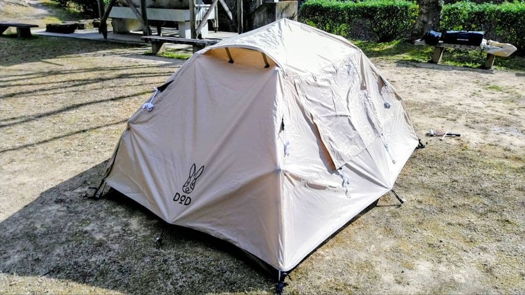 【美品】DOD わがやのテント(S)