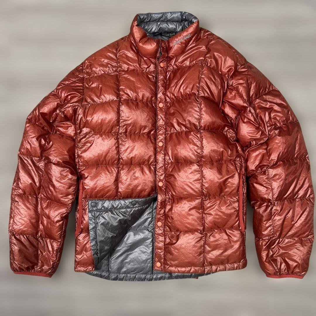 ☆mont-bell U.L.ライトダウンジャケット 廃盤モデル XL エンジ☆