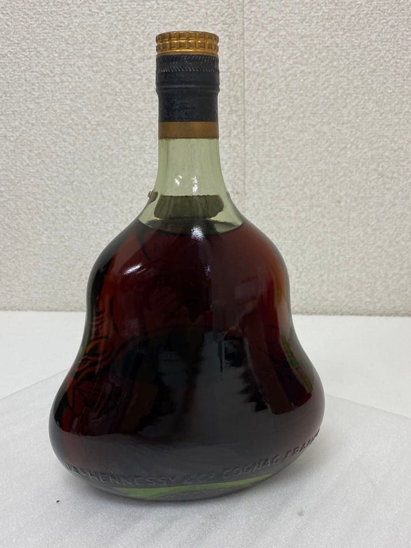 3-2684 【未開栓】Hennessy エクストラ グリーンボトル 金キャップ