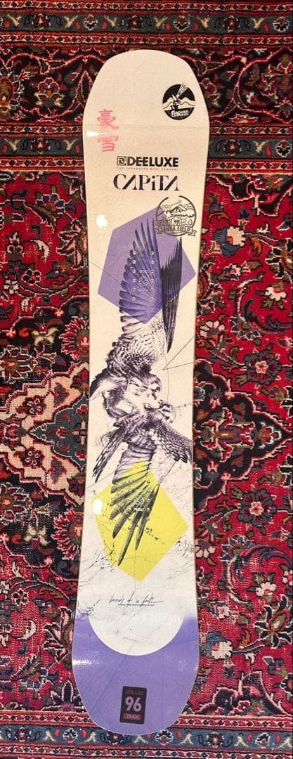 CAPiTA Bird of Feather 144cm ケース付属