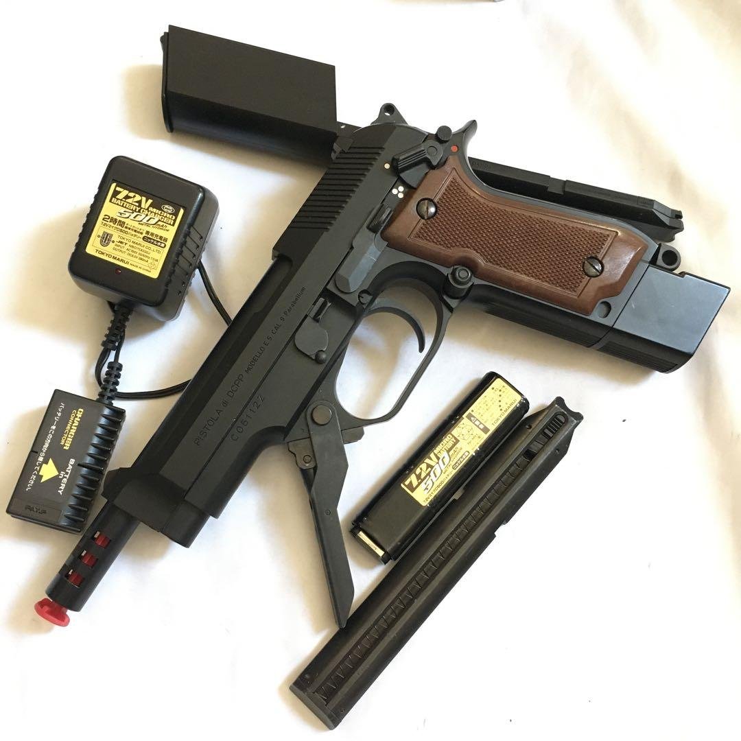 【動作快調!!】 東京マルイ 電動ハンドガン ベレッタ M93R セット!!