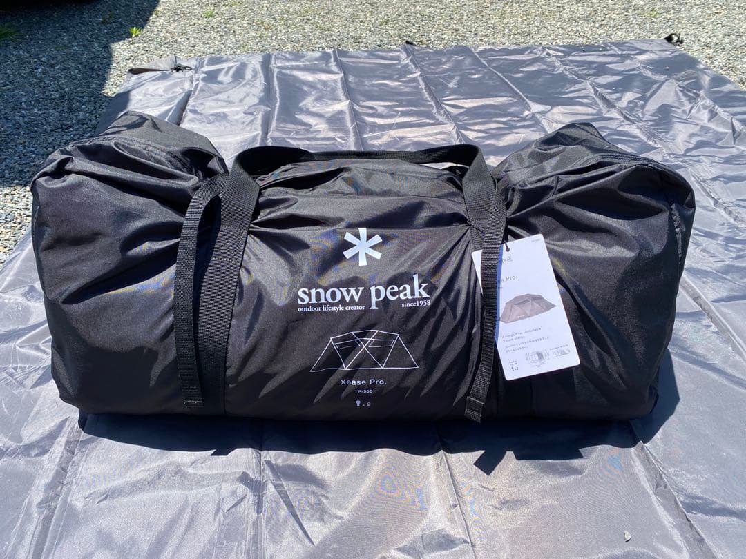 ゼイズPro 新品同様　試し張りのみ　インナーテント&グランドシート新品未使用