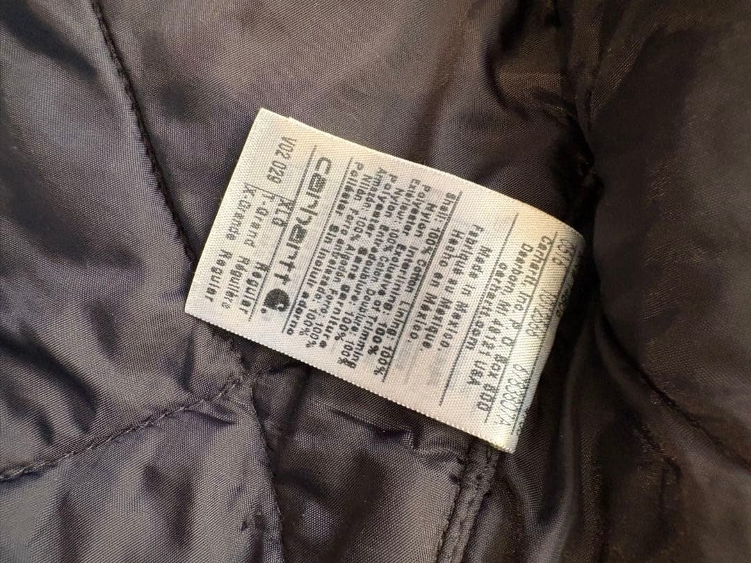 Carhartt グレー ベスト XL グッドフェード