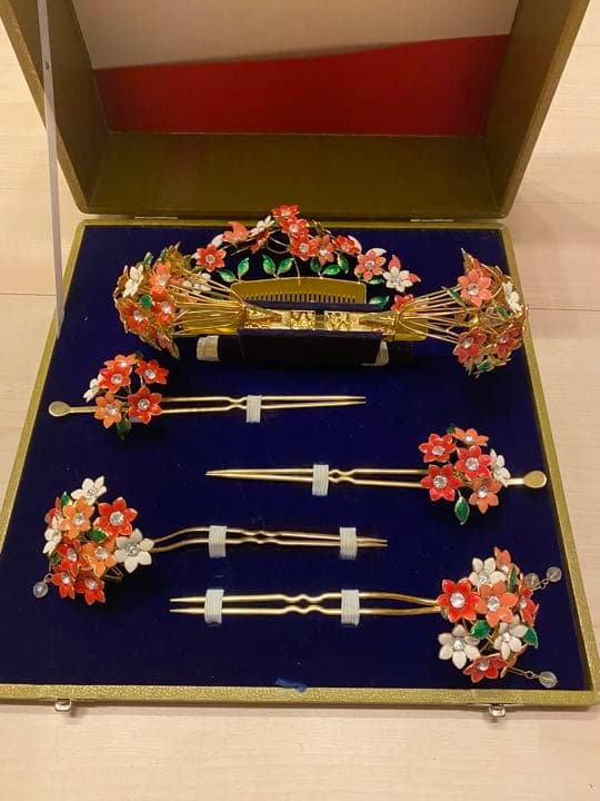 花嫁かんざし　着物用かんざし　外箱付き