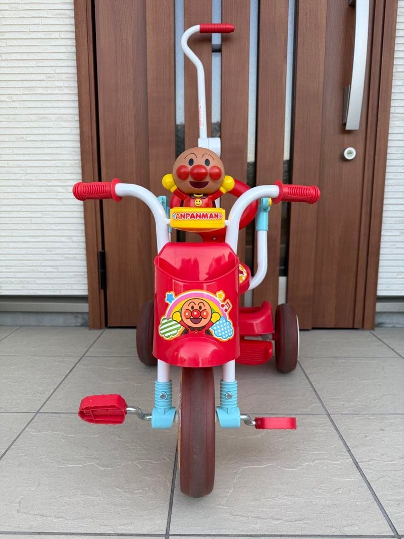 それいけ！アンパンマン オールインワンUPII 折りたたみ 三輪車　クリスマス