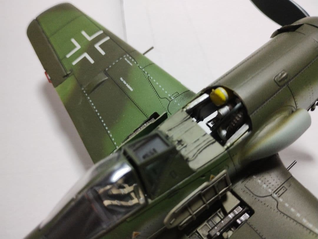 プラモデル完成機　1/48　フォッケウルフ(1)