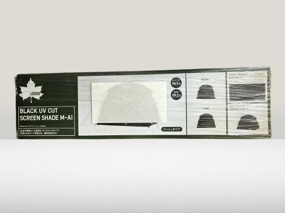 新品 未開封 LOGOS ロゴス Black UV スクリーンシェード M-AI