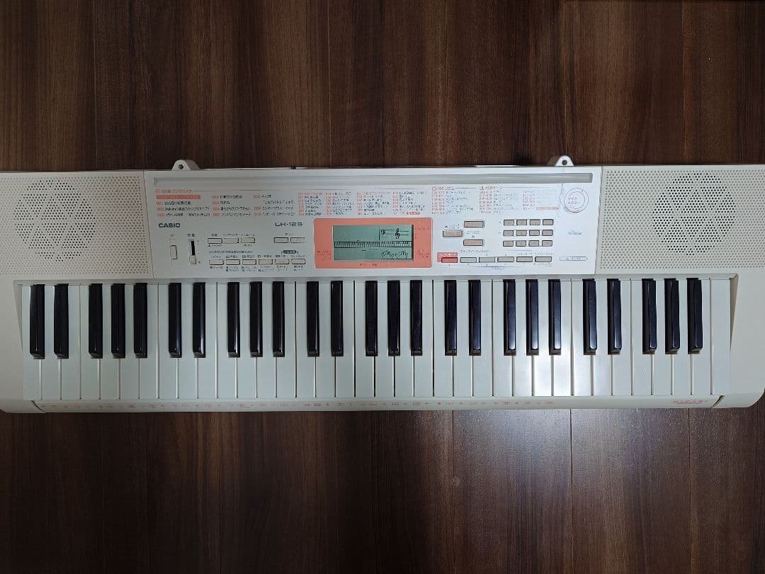 CASIO LK-123 ホワイト 61鍵盤