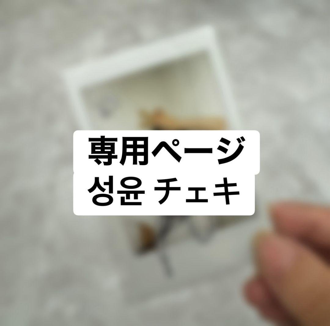 アイドル チェキ　専用ページ