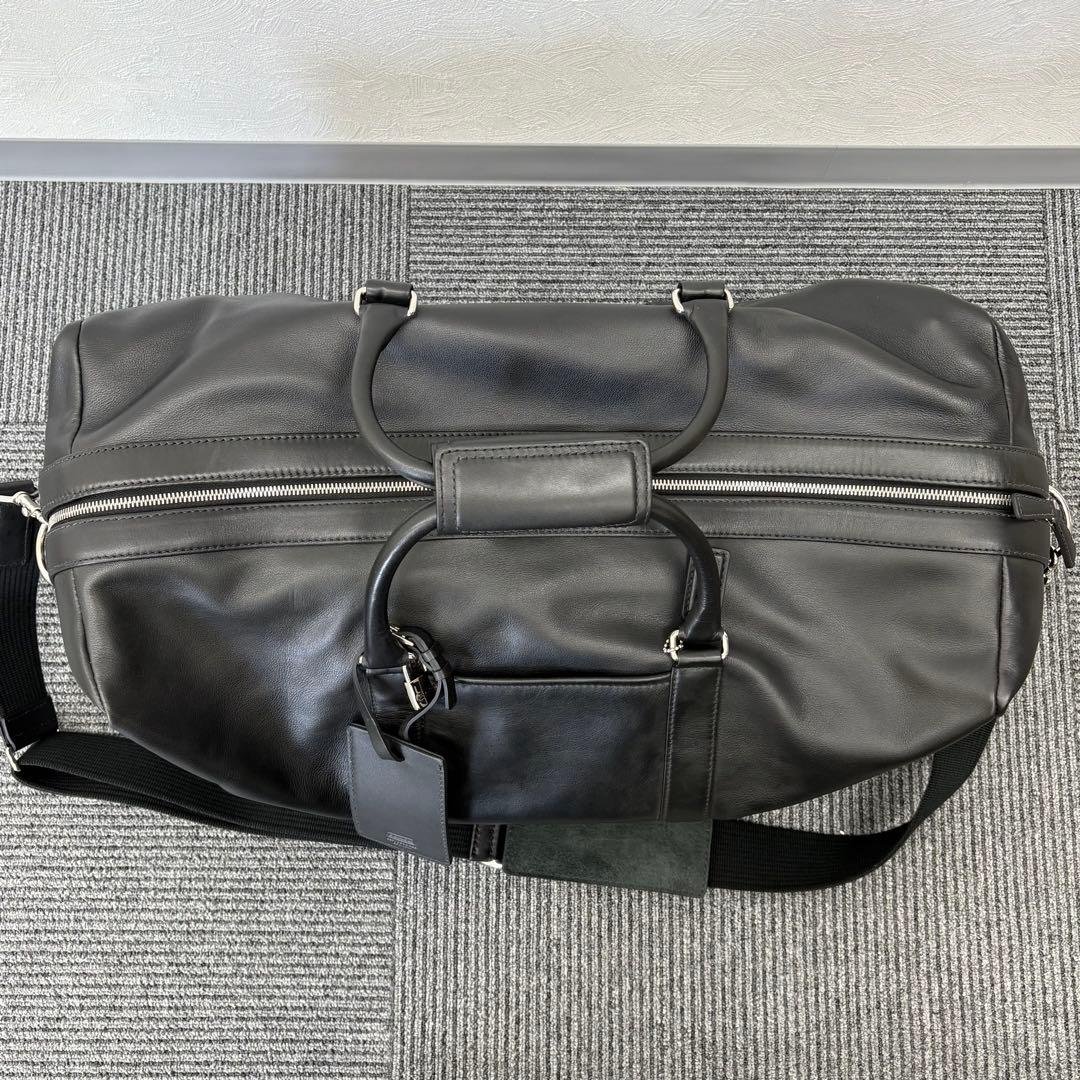 美品　コーチ　COACH F05404 ボストンバッグ　鍵付き　大容量　レザー