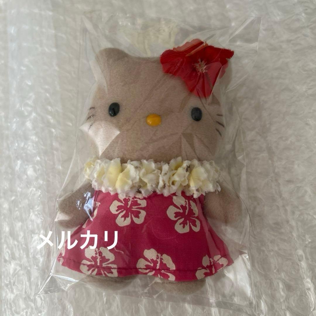 キティ　日焼け　ハワイ　マスコット　マグネット