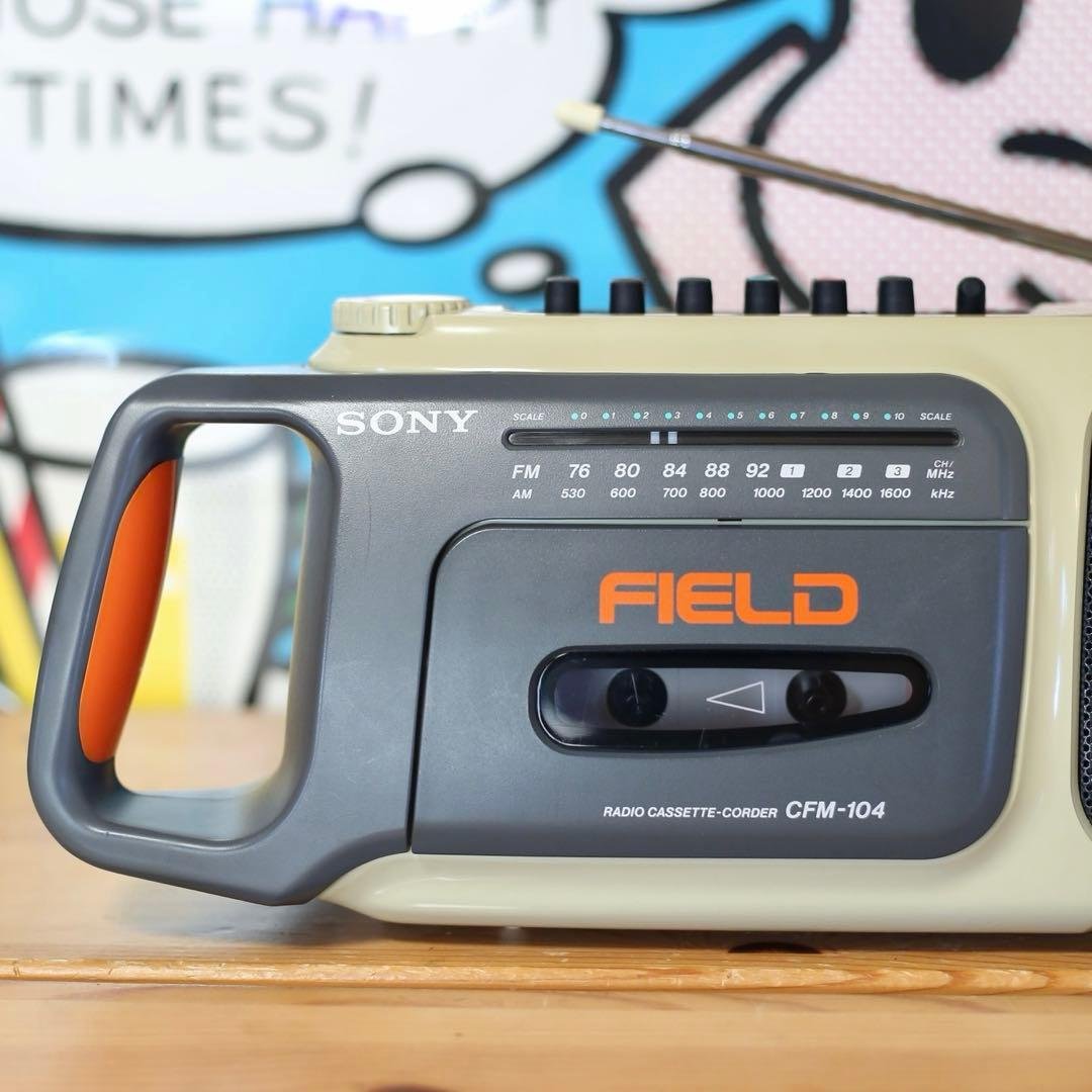 SONY FIELD CFM-104 取説コピー付き