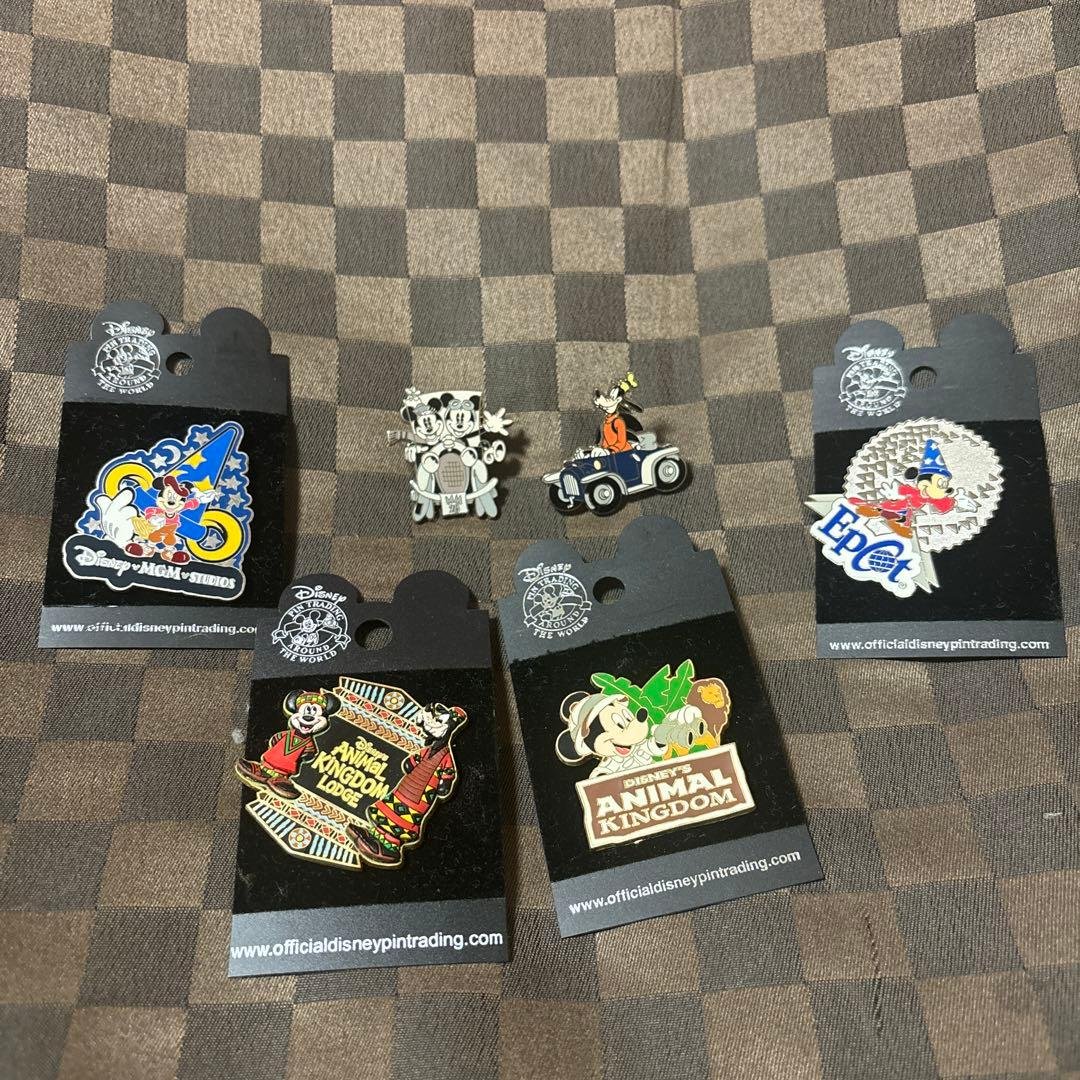 ディズニーワールドピンバッジセット　ビンテージ