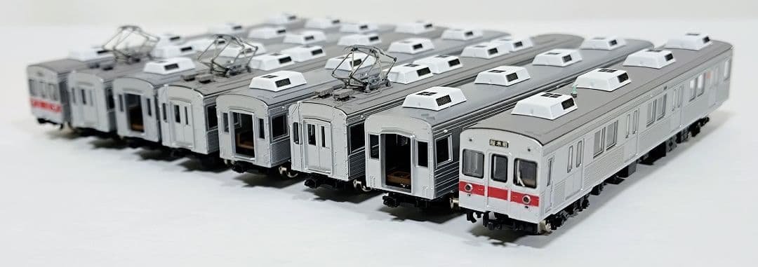 「ジャンク」鉄コレ 東急8000系 ８両セット