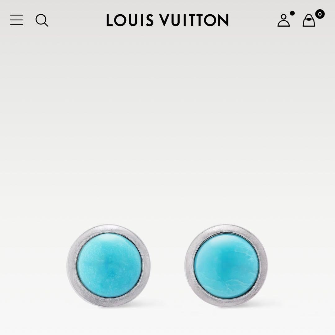 ルイヴィトン　セット ピアス・ターコイズロデオ