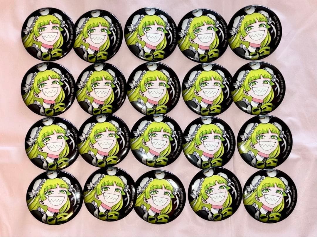 ウァラク・クララ 魔フィア 缶バッジ