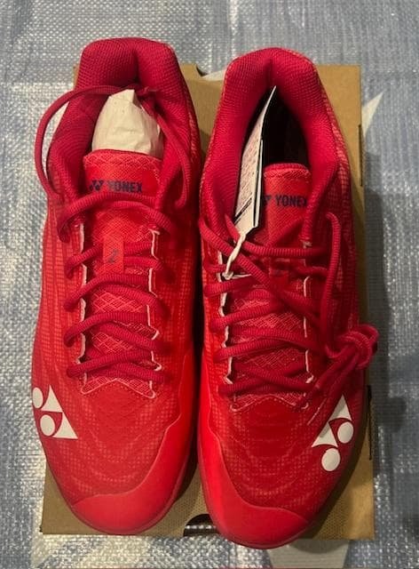新品YONEX バドミントンシューズ SHBAZ2MY ルビーレッド