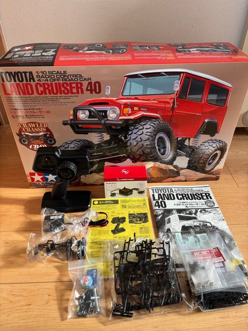 ま*き様 【新品！4WS！防水！】タミヤ CR-01 トヨタ ランクル40 フル