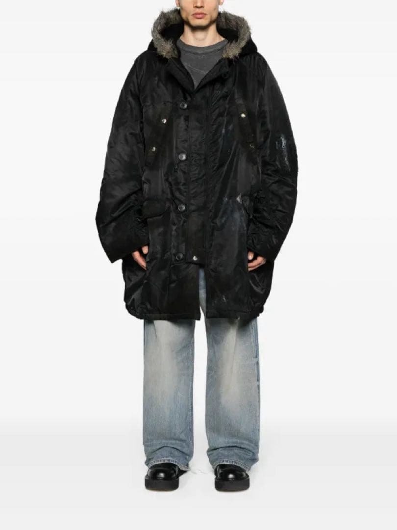 澪*様 balenciaga military parka XL