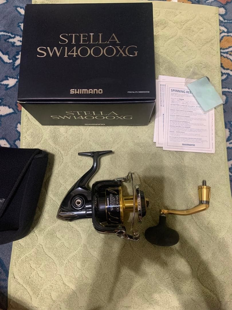 断捨離　SHIMANO STELLA SW14000XG スピニングリール