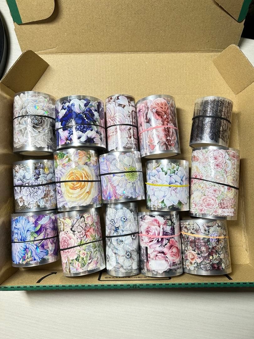 【断捨離】海外マステ 中古巻き売り15種②