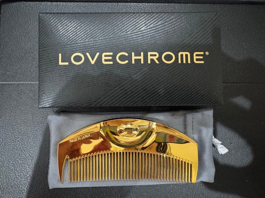 LOVECHROME ラブクロム TSUKI GOLD くし コーム