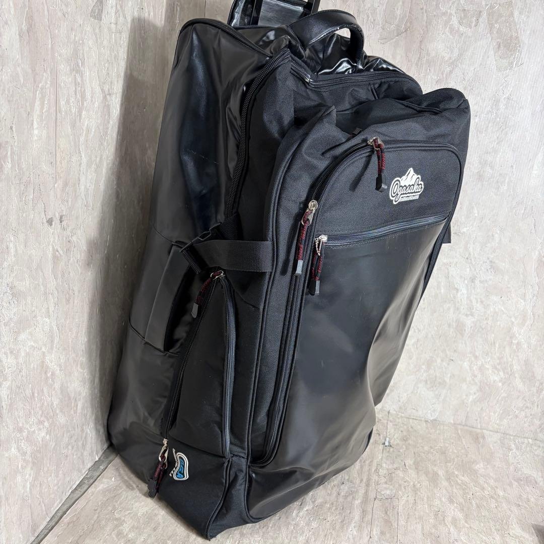 OGASAKA スキー スノーボード トラベルバック 2輪 キャスター 120L