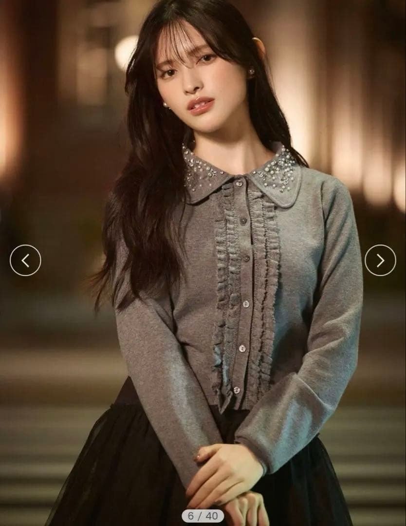 最終値下げ♡スナイデル♡ビジューカラーニットカーディガン♡新品