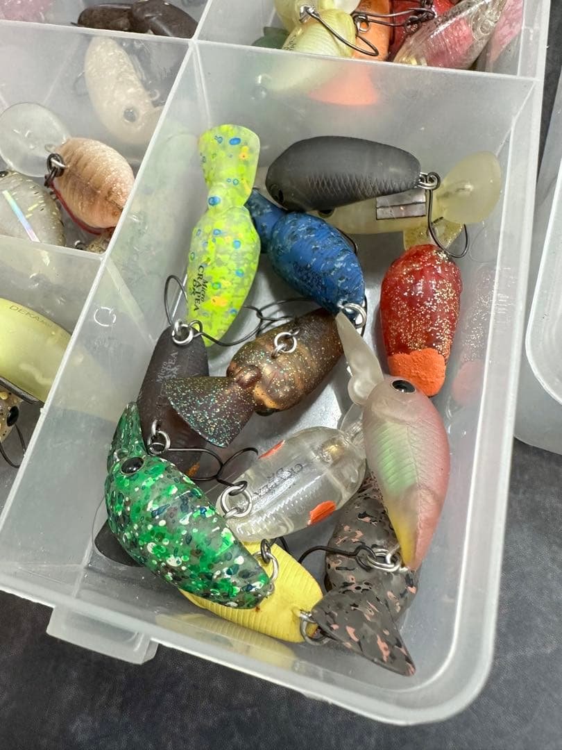 【⭐️引退❣️まとめ売り⭐️】①トラウト用ルアー　大量60個　お値打ち‼️