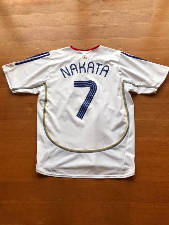 正規品 adidas 日本代表「7」中田英寿 半袖 2XO ユニフォーム