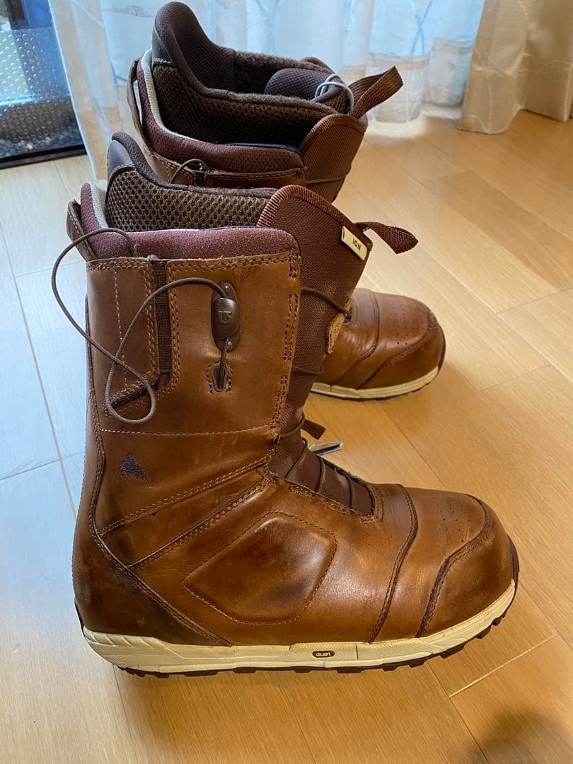 burton ion red wing スノーボード　ブーツ　レザー　バートン