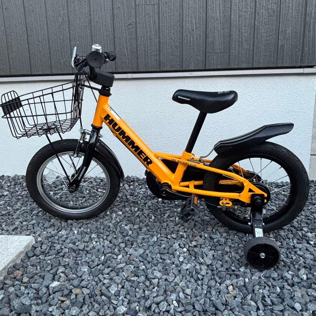 ［まさ］HUMMER ハマー　子供用自転車 14インチ［引取り限定　兵庫］