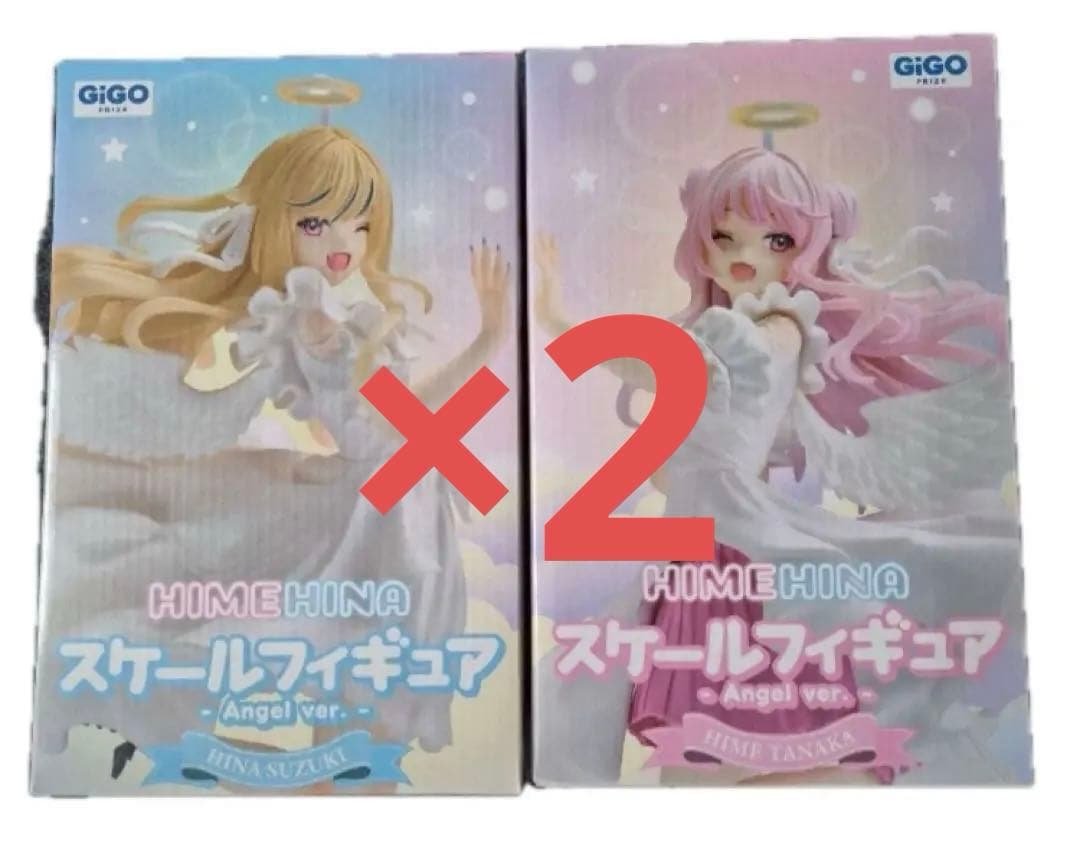 HIMEHINA 鈴木ヒナ 田中ヒメ　フィギュア　セット　4個