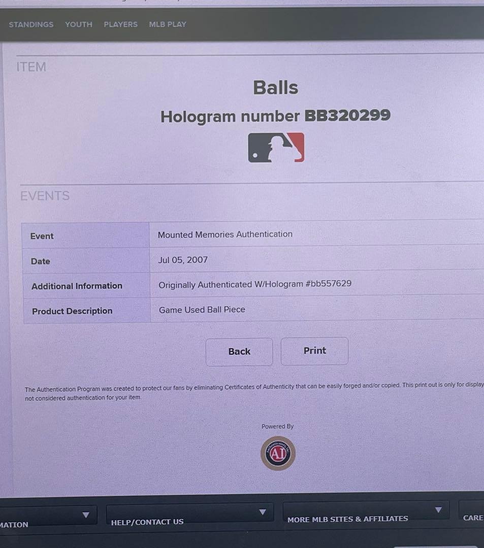 MLB記念グッズ 野球