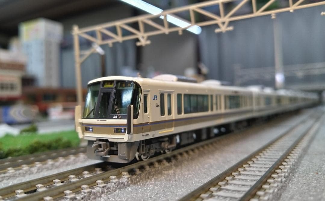 JR 221系リニューアル ＜大和路快速＞ 基本・増結 8両セット Nゲージ